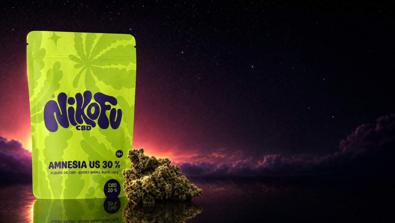Amnesia US · Small buds 30 %