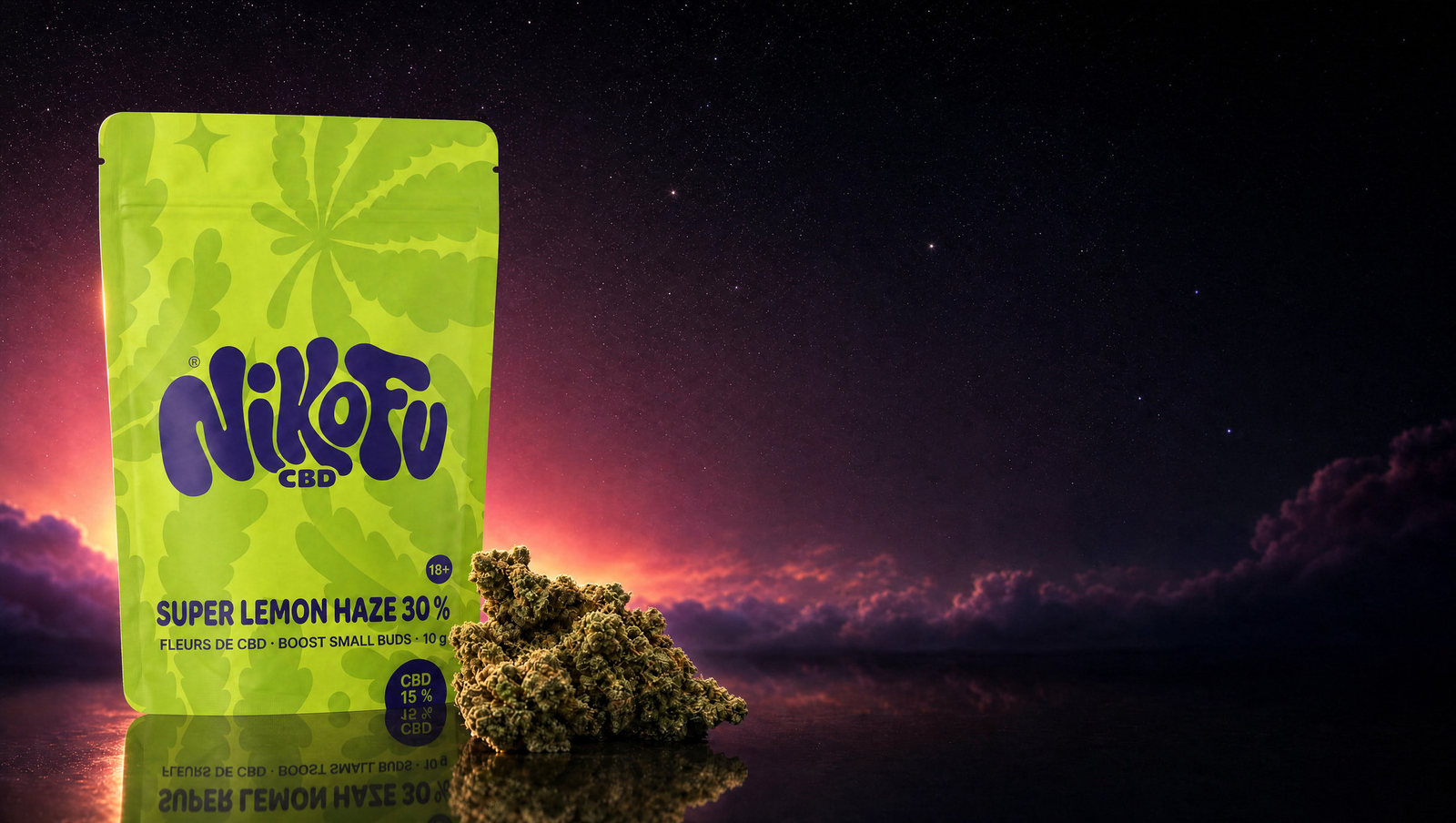 Super Lemon Haze · Small buds 30 %